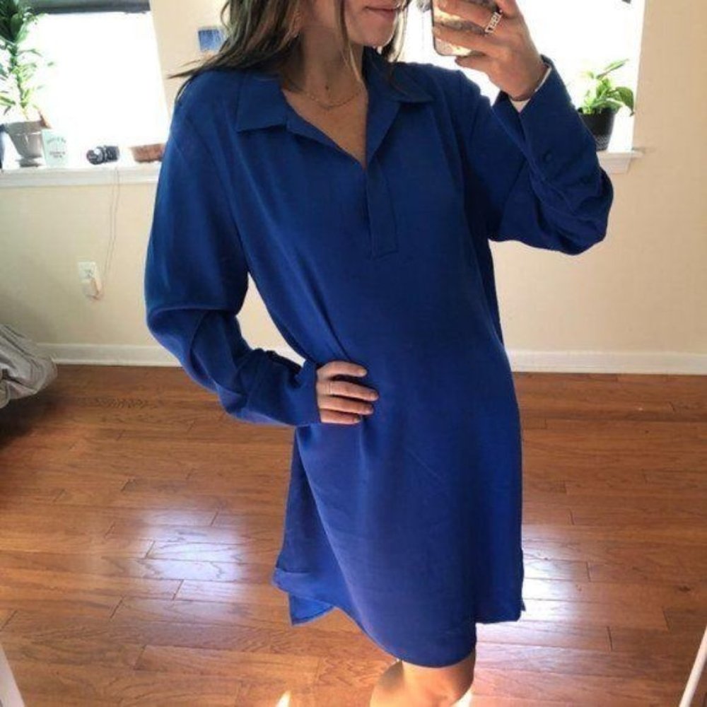 NWT Amanda Uprichard Long Sleeve Sheath Dress L